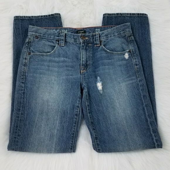 J.CREW Vintage Slim Destroyed Jeans Size 28 - Picture 8 of 8